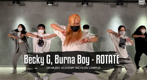 【GIRLS HIP-HOP】 Becky G, Burna Boy - ROTATE